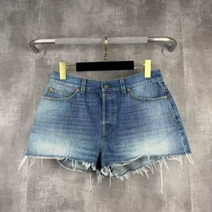 🚩steal Authentic Gucci Light Blue Jean Shorts